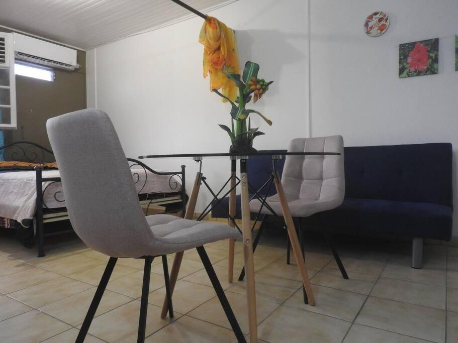 Studio Hibiscus-Ch Vue Sur Mer,Plage,Clim Les Anses-d'Arlets Exterior foto