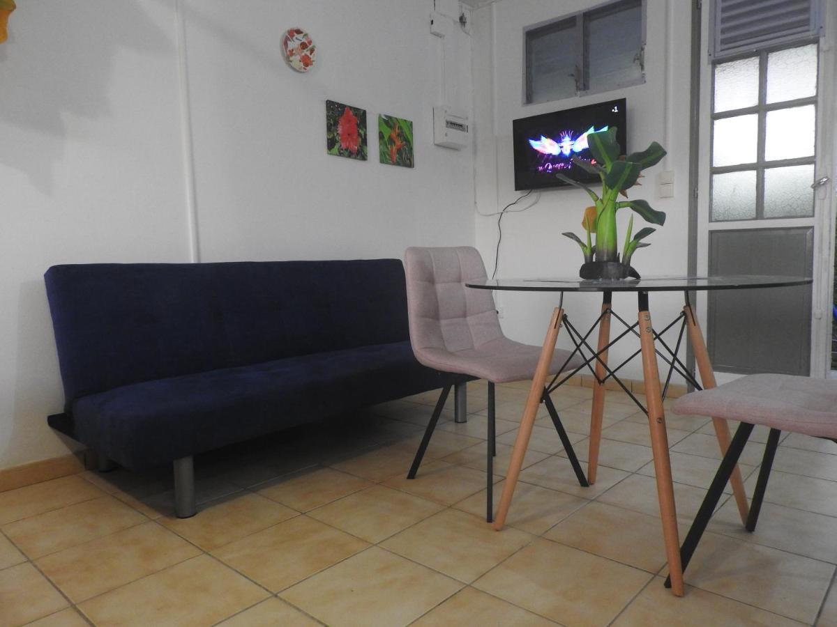 Studio Hibiscus-Ch Vue Sur Mer,Plage,Clim Les Anses-d'Arlets Exterior foto